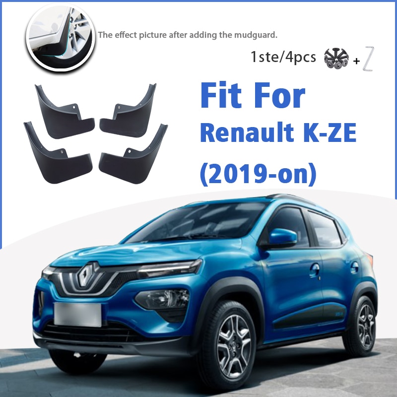 Renault K-ZE 2019 2020 2021   ĸ 4pcs Mudflaps ..